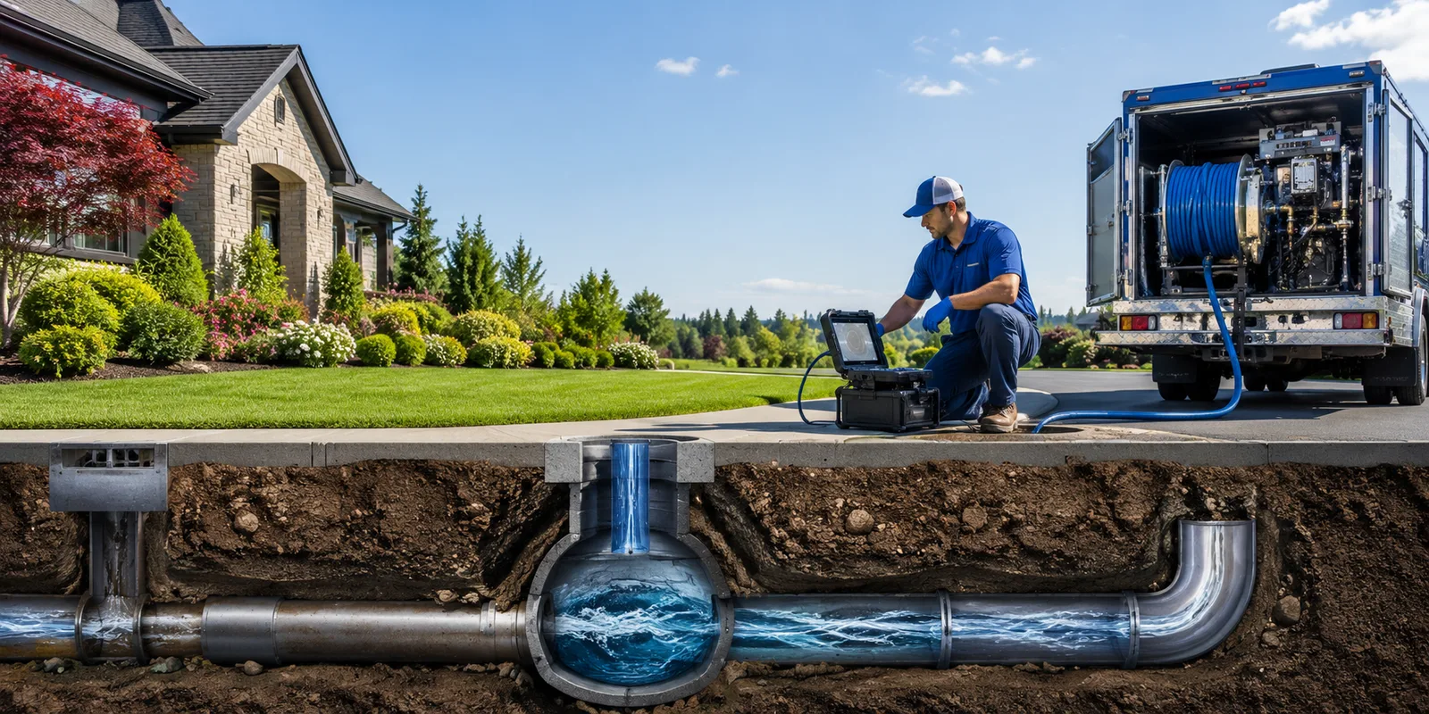 Drainage restoration information for Woodbridge, VA
